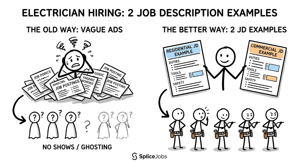 Ditch the Vague Ads: 2 Proven Electrician Job Description Examples