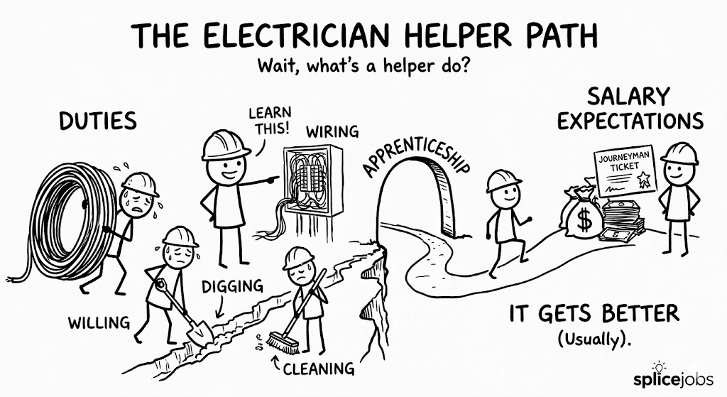 The Electrician Helper Career Path: A Visual Journey of Duties and Salary Expectations